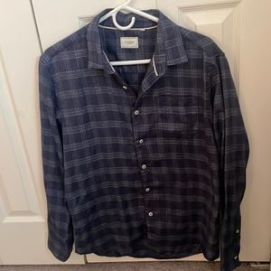 7 Diamonds long sleeve button down - light flannel